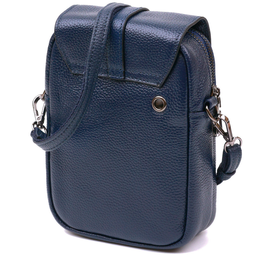 Сумка мужская из кожи Vintage 20694 Синий Киев - изображение 2