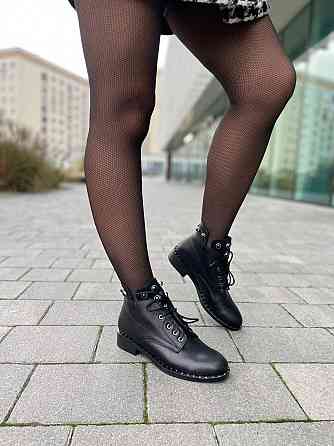 SOTHBY'S Черевики жіночі Sothby's чорні натуральна шкіра 37-40р. (Б-554/2 3544) Коломыя