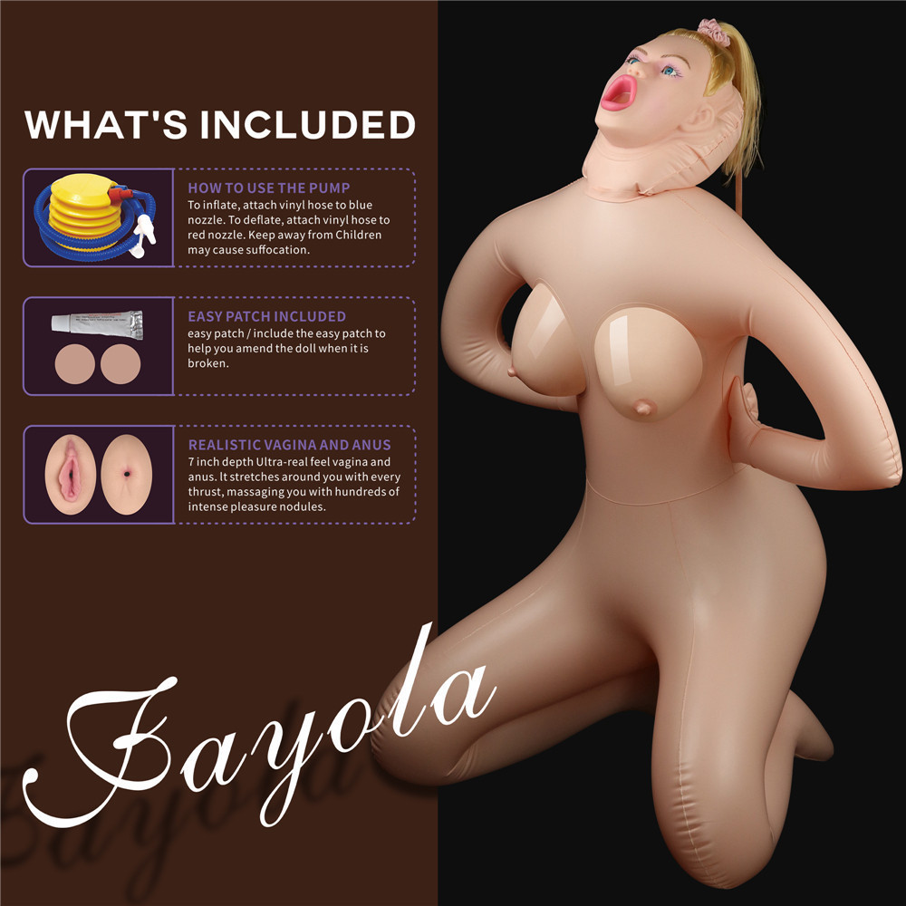Надувна секс лялька - Cowgirl Style Love Doll Sex Aura Київ - фото 10
