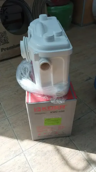 Канализационная установка KWC-450 Н=8М, Q=6кбМ, P=450 Вт Харків - фото 4