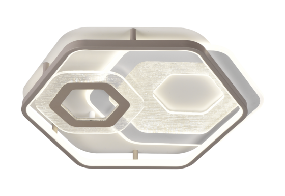 VALESO Стельова світлодіодна люстра , Біла Коломия