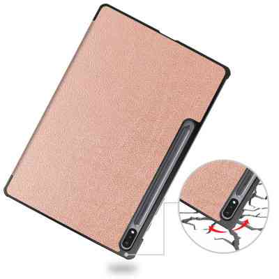 Чехол для планшета BeCover Smart Case Samsung Tab S9 Plus (SM-X810/SM-X816)/S9 FE Plus (SM-X610/SM-X616) 12.4" Rose Gold (710326) Винница