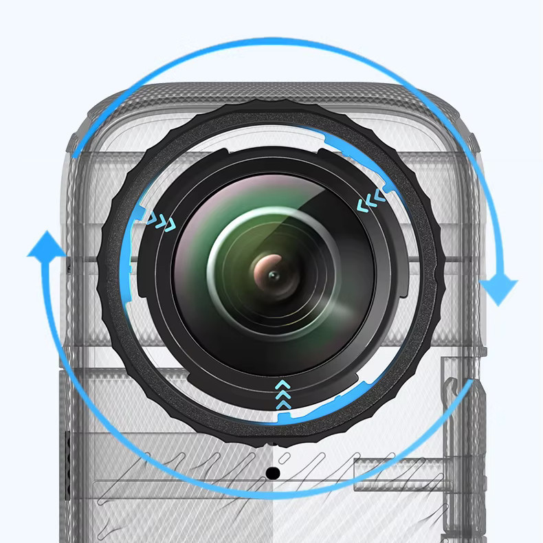 Захисні лінзи Insta360 X4 полікарбонат aMagisn AD08 Київ - фото 2