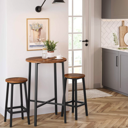 Барний стілець Leobert Halmar 2 штуки в стилі Loft коричневий Київ