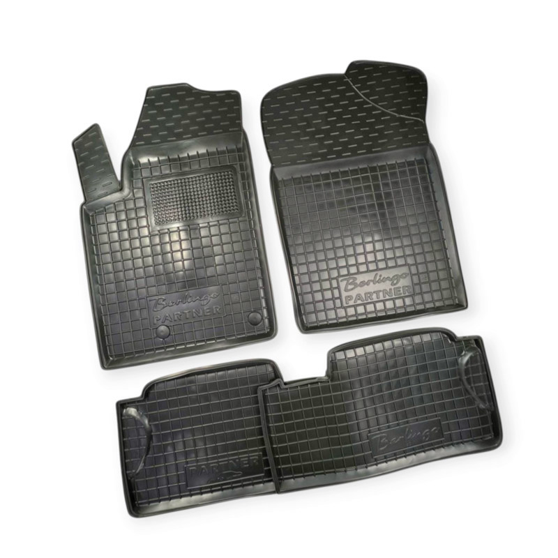 Коврики citroen berlingo i 1996-2009 борт 2,5см, с перемычкой Avto-Gumm салона Мукачево - изображение 1