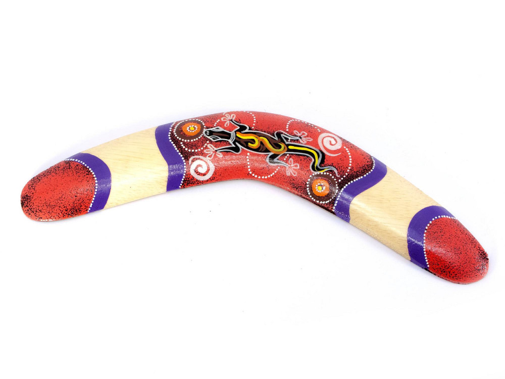 Бумеранг розписний дерев'яний Київ - фото 1