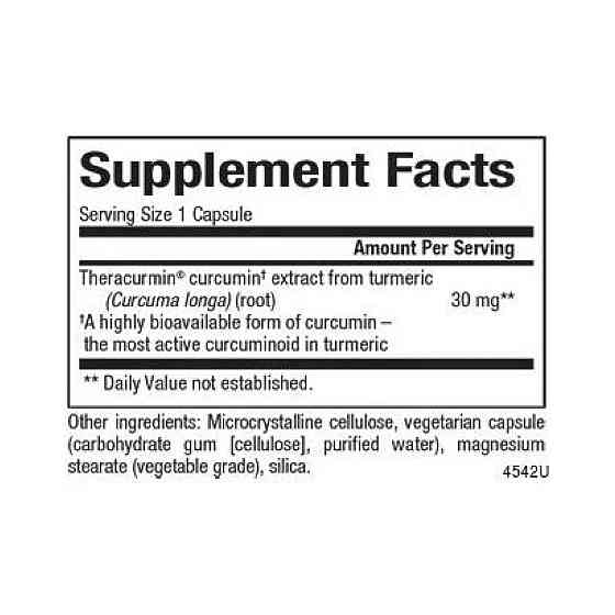 Куркумин Natural Factors CurcuminRich Theracurmin 30 mg 60 капс Киев