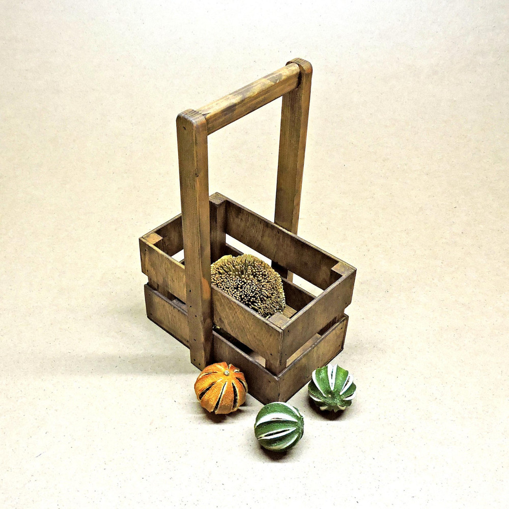 Подарунковий кошик "Шеллі 12х20" капучино Миколаїв - фото 4