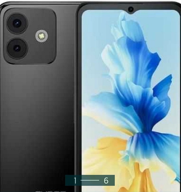 Телефон: CUBOT Note 40, 6.56" IPS екран, 8 ядер, 6+6/256Gb. Android 13 . Нові! Київ - фото 1