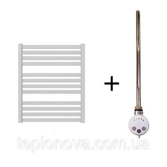 Электрический Полотенцесушитель Плоский Белый 710х500 Terma Marta Черновцы