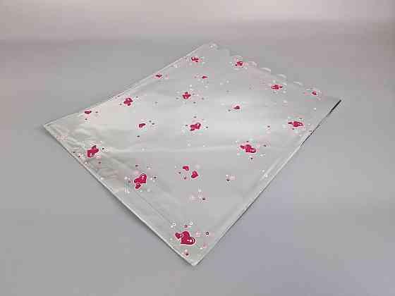 Пакет с рисунком для упаковки подарков   (30*40) №431 (1) фольгированный (ажурный) 