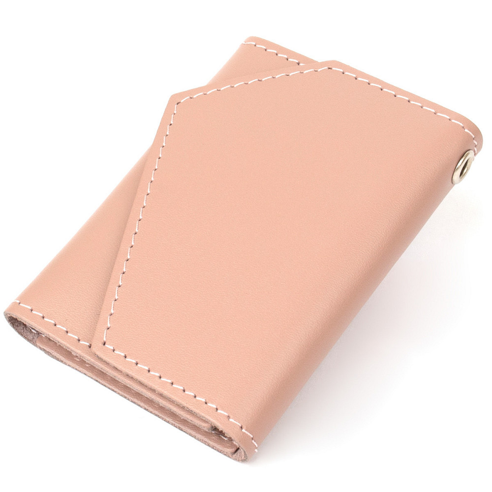 Ключница из натуральной кожи GRANDE PELLE 11393 Розовый Киев - изображение 10