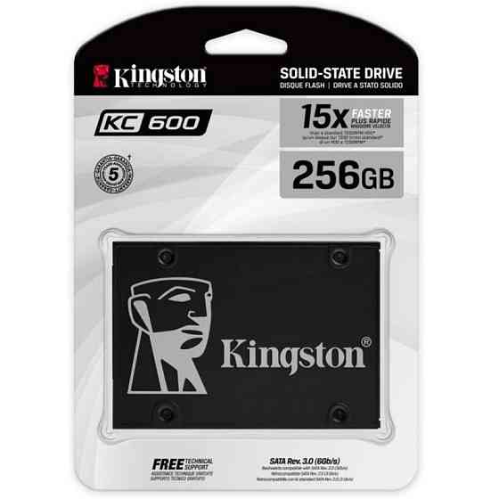 Накопичувач SSD Kingston KC600 256GB 2.5" SATAIII Київ