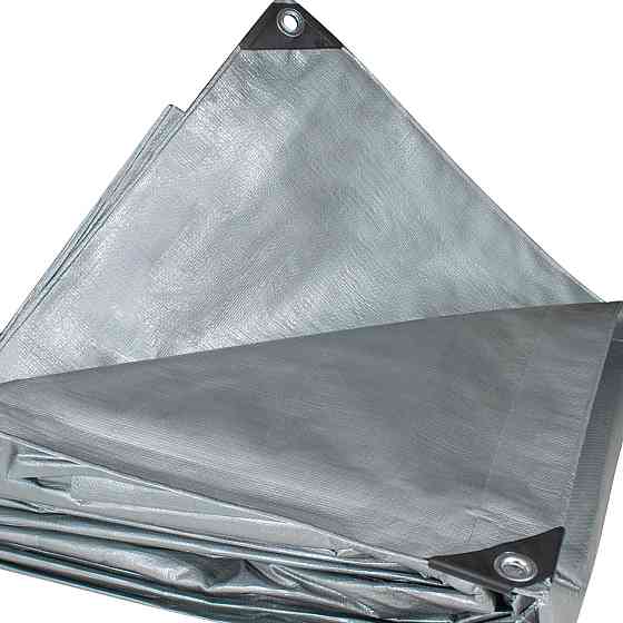 Тент 160 г/м2 8мх12м тарпауліновий "PLANDEKA" для захисту від вітру та дощу Дніпро