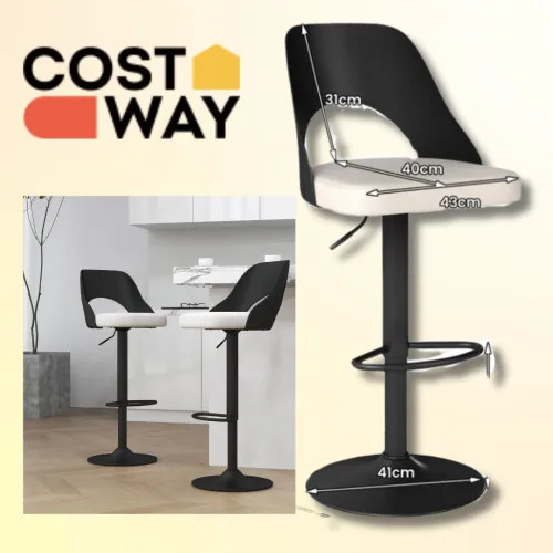 Барні стільці Navare комплект із двох стільців для кухні та барної стійки Київ - фото 6