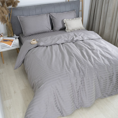 Постельное белье Tiare 90 Сатин Страйп Цветной полуторный (90_Stripe_pl) Винница - изображение 2