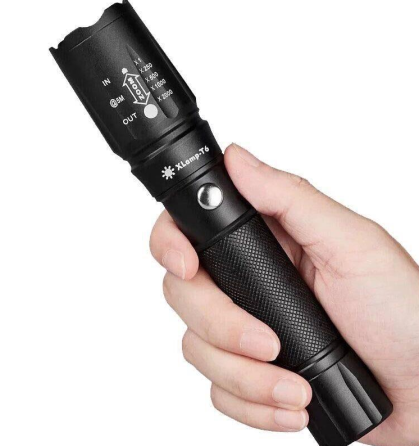 Ручний ліхтар Rablex RB292, піддульний, MicroUSB, T6 Дніпро