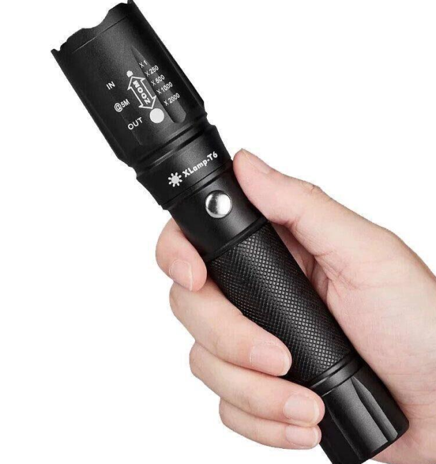 Ручний ліхтар Rablex RB292, піддульний, MicroUSB, T6 Дніпро - фото 2