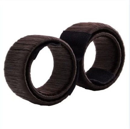 Твистер заколка для високого хвоста Poni Tail для волосся всієї довжини для волосся EasyBun чорна Полтава - фото 1