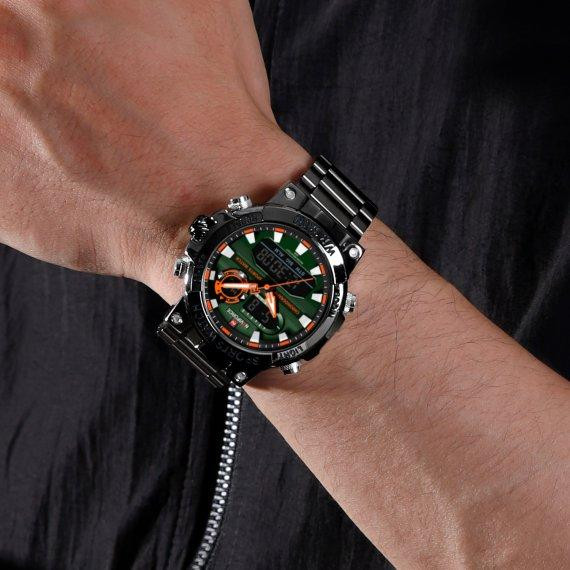 Часы мужские тактические Naviforce Brutal (Черный) Винница - изображение 6