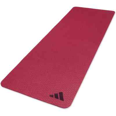 Килимок для йоги Adidas Yoga Mat ADYG-10001CB Уні 176 х 61 х 0,4 см бордовий (885652026604) Вінниця