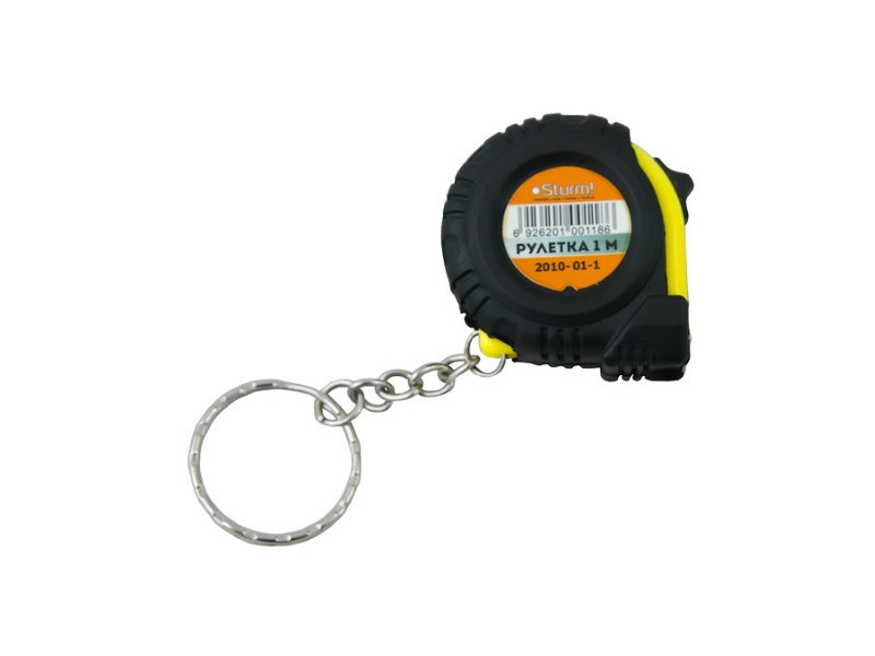 Рулетка брелок Sturm 2010-01-1, 1 м, погумований корпус (читати опис) Рівне - фото 2