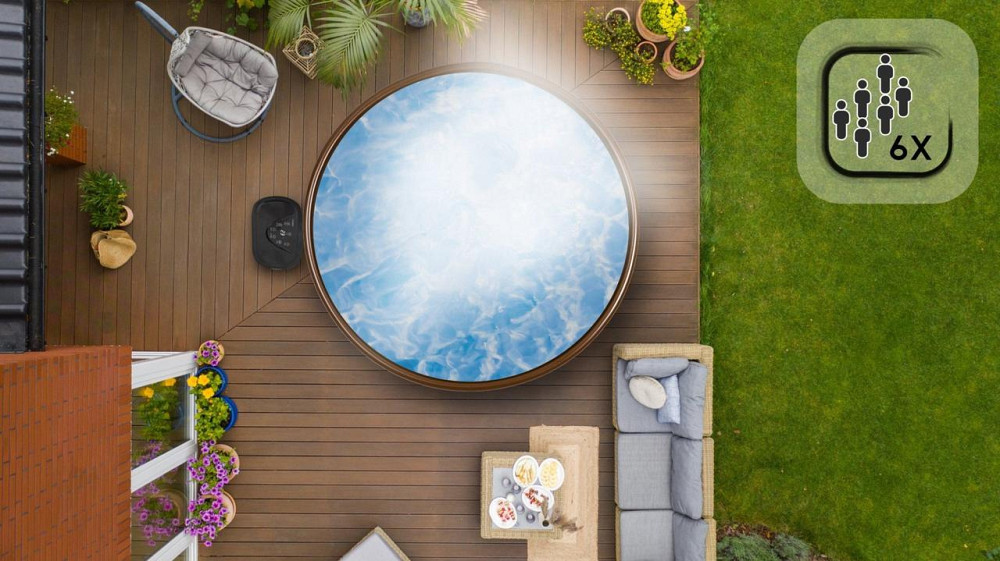 Джакузи-SPA надувное Thunder LOFT 6 местное Киев - изображение 8