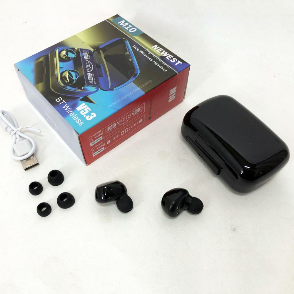 Стерео наушники для телефонов M10, Вакуумные наушники Безпроводные беспроводные bluetooth JA-56 Львов - изображение 20