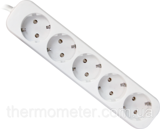 Сетевой фильтр Defender E530 3.0 m 5 раз White UA (992300) (6922304) Киев