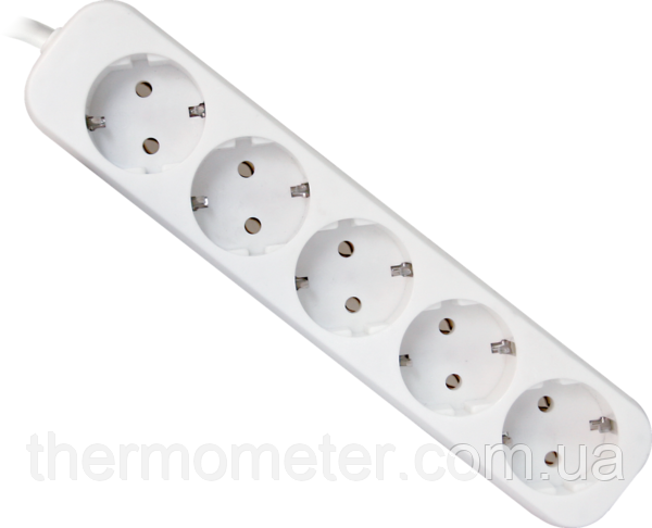 Сетевой фильтр Defender E530 3.0 m 5 раз White UA (992300) (6922304) Киев - изображение 2