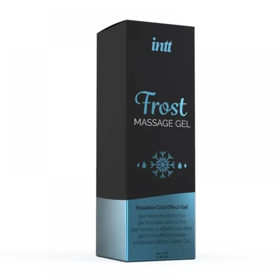 Съедобный массажный гель для интимных зон Intt Cold Effect Frost (30 мл) Sex Aura Киев