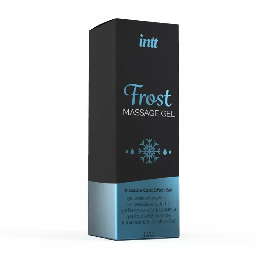 Съедобный массажный гель для интимных зон Intt Cold Effect Frost (30 мл) Sex Aura Киев - изображение 3