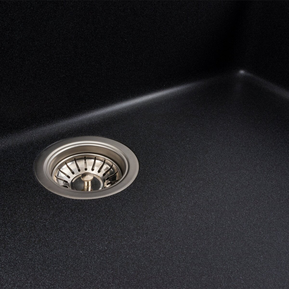 Гранітна мийка для кухні VALESO PARUANA 7945 матова Карбон Коломыя - изображение 6