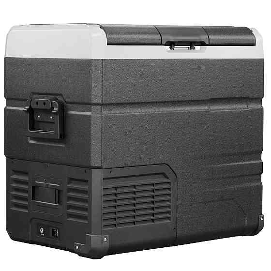 Компрессорный автохолодильник Alpicool TW55. Двухкамерный. Охлаждение до -20 ℃. Питание – 12, 24, 220 вольт, Киев