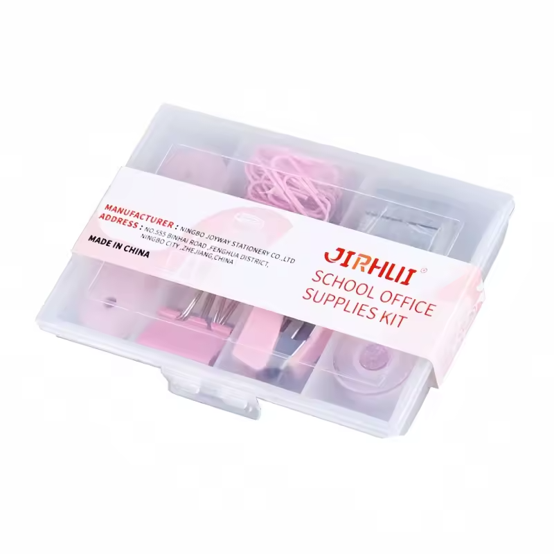 Настільний набір канцелярії, органайзер для офісу з канцелярією, зі скріпками, затискачами та аксесуарами Кам'янець-Подільський - фото 1