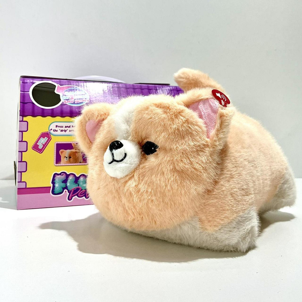 Собачка інтерактивна рухає хвостом моргає очима запис голосу Рожевий (M 17049) Чернигов - изображение 4