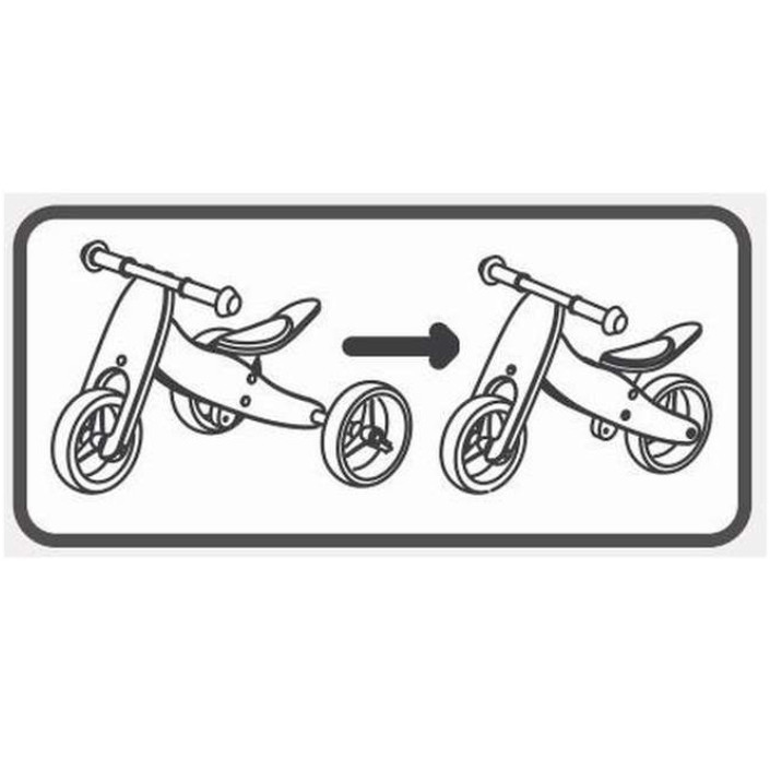 Біговел Free2Move 2 в1, brown - white Киев - изображение 2