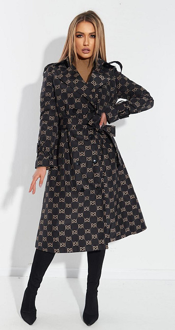 Двобортний класичний тренч (42) Київ - фото 7