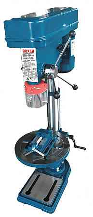 Вертикально-свердлильний верстат SR-2087 з тисками, 3570 Вт, 12 швидкостей, хід патрона 80 мм, патрон 16 мм Одеса