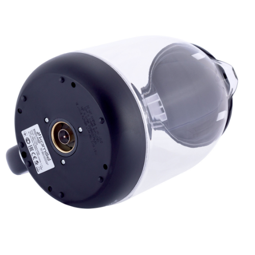 Електрочайник 1,7л 1850-2200W пластик (диск) біло-чорний KAMILLE Житомир - фото 7