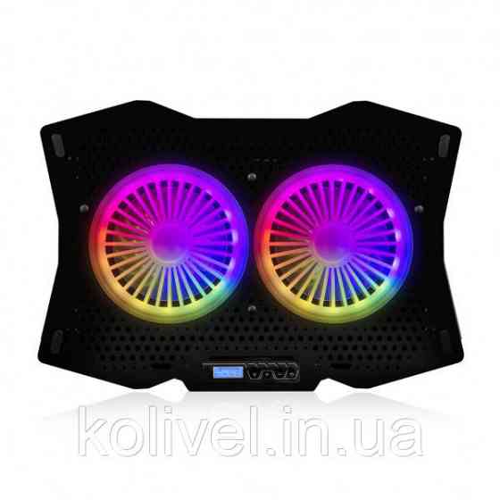 Підставка для ноутбука Modecom SILENT FAN MC-CF18 RGB (PL-MC-CF-18-RGB) Київ