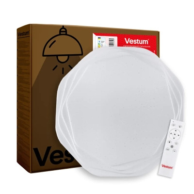 Светильник Vestum ROSE зоряне небо 80W 3000К-6500К з ДК (VS-91018) Винница - изображение 1