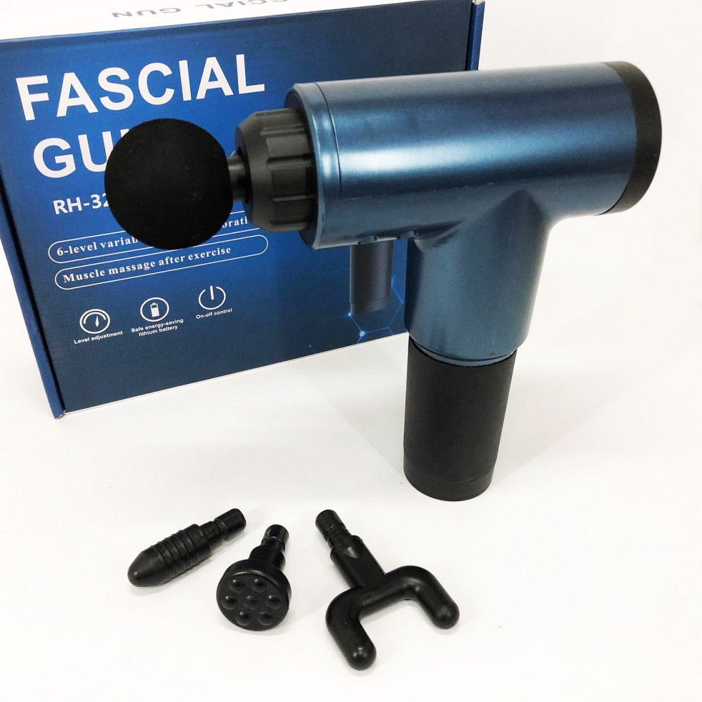 Массажный аппарат для расслабления мышц Fascial Gun KH-320, Шейный массажер электрический AY-31 Львов - изображение 14