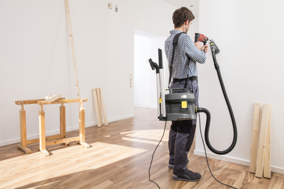 Профессиональный пылесос Karcher T 8/1 L : 850 Вт, бак 8л, уборка сухая (1.527-188.0) Киев