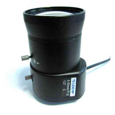 Об'єктив KK08V50DC-MP мегапіксельний з автодіафрагмою для відеоспостереження Київ