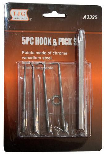 Набір гачків для зняття сальників. 5 ін. (A3325) TJG Вінниця - фото 1