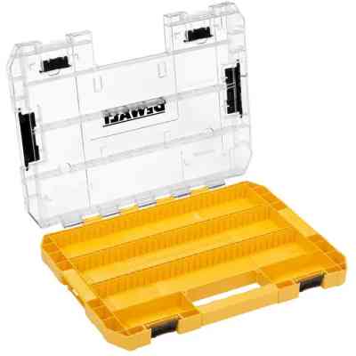 Ящик для інструментів DeWALT для біт системи TSTAK Tough Case L з футляром та касетами 8шт, розділювачі 6шт (DT70804) Вінниця
