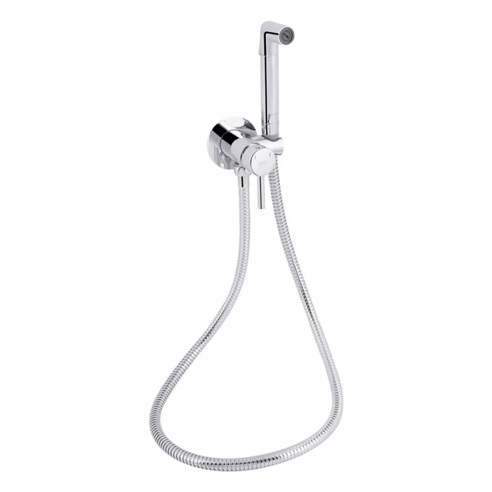 Набір для гігієнічного душу зі змішувачем Qtap Inspai-Varius CRM V00440001 Київ - фото 2