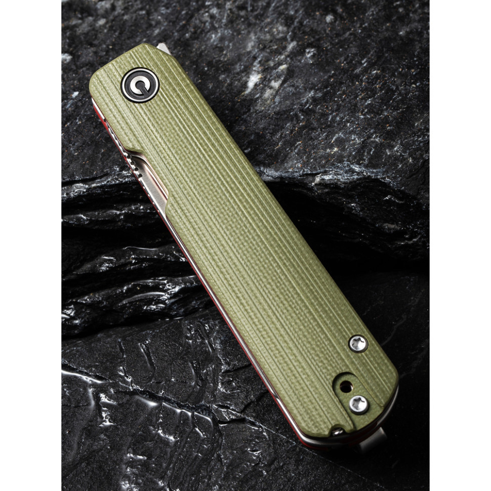 Ніж складаний кишеньковий Civivi Sendy, (7.2 см) Nitro-V / G10 темно-зелений Київ - фото 15