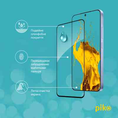 Стекло защитное Piko Full Glue Xiaomi 15 Black (1283126607363) Винница